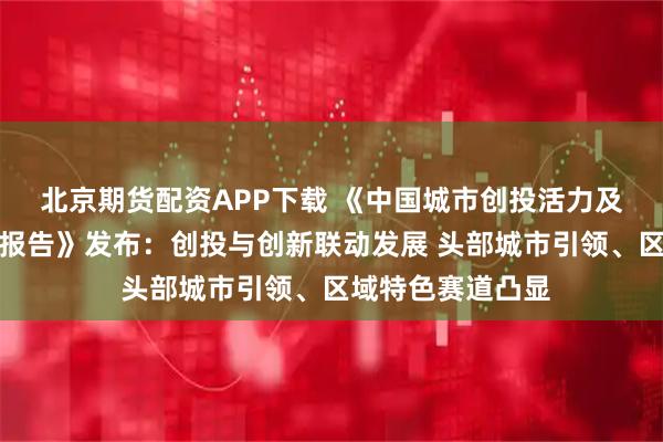 北京期货配资APP下载 《中国城市创投活力及城市创新力指数报告》发布：创投与创新联动发展 头部城市引领、区域特色赛道凸显